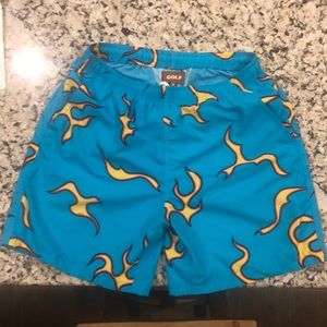 Golfwang flame shorts in medium